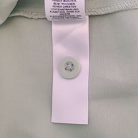 ASOS DESIGN Oversized Cotton Shacket Shirt Jacket in Mint US Size 4 - Picture 11 of 13